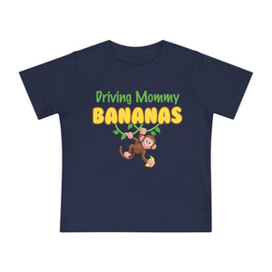 Driving Mommy Bananas Baby Tee