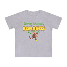 Load image into Gallery viewer, Driving Mommy Bananas Baby Tee