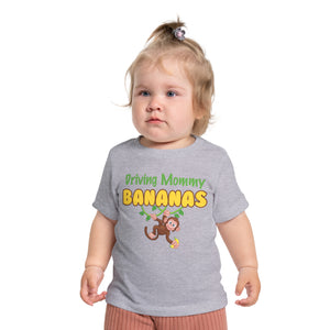 Driving Mommy Bananas Baby Tee