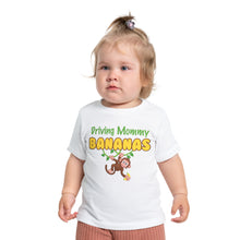 Load image into Gallery viewer, Driving Mommy Bananas Baby Tee