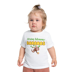 Driving Mommy Bananas Baby Tee