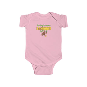 Driving Mommy Bananas Infant Bodysuit