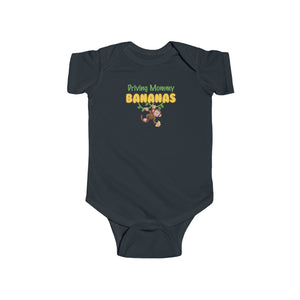 Driving Mommy Bananas Infant Bodysuit