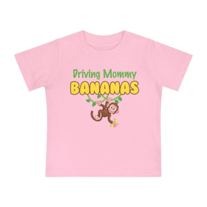 Driving Mommy Bananas Baby Tee