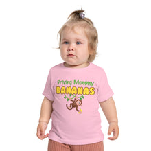 Load image into Gallery viewer, Driving Mommy Bananas Baby Tee