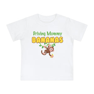 Driving Mommy Bananas Baby Tee