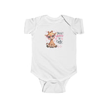 Load image into Gallery viewer, You Bet Giraffe I&#39;m Cute Infant Bodysuit