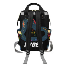 Load image into Gallery viewer, Little Racer Personalized Multi-Function Diaper Bag