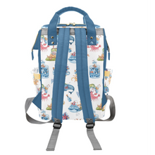 Load image into Gallery viewer, Ocean Explorer Personalized Multi-Function Diaper Bag/Backpack