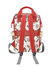 Load image into Gallery viewer, Little Slugger Baby Bundle Personalized Multi-Function Diaper Bag