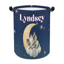 Load image into Gallery viewer, I Love You To The Moon and Back Toy/Laundry Hamper