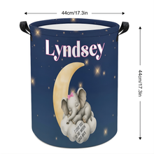 Load image into Gallery viewer, I Love You To The Moon and Back Toy/Laundry Hamper
