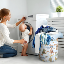 Load image into Gallery viewer, Baby Safari Animals Toy/Laundry Hamper