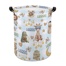 Load image into Gallery viewer, Baby Safari Animals Toy/Laundry Hamper