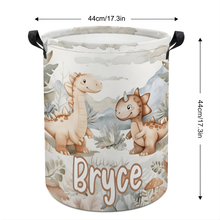 Load image into Gallery viewer, Dinosaur Toy/Laundry Hamper