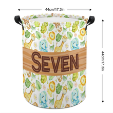 Load image into Gallery viewer, Baby’s First Safari Adventure Toy/Laundry Hamper