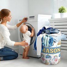 Load image into Gallery viewer, Ocean Explorer Toy/Laundry Hamper