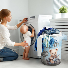 Load image into Gallery viewer, So The Adventure Begins Toy/Laundry Hamper