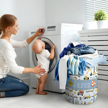 Load image into Gallery viewer, Little Builder Personalized Toy/Laundry Hamper