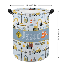 Load image into Gallery viewer, Little Builder Personalized Toy/Laundry Hamper