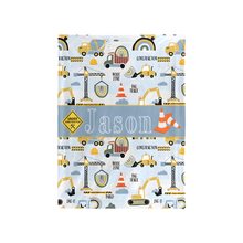 Load image into Gallery viewer, Little Builder Personalized Multi-Function Diaper Bag