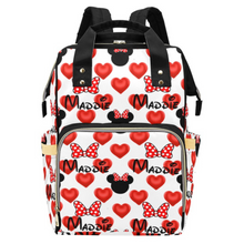 Load image into Gallery viewer, Little Love Personalized Multi-Function Diaper Bag/Backpack