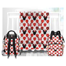 Load image into Gallery viewer, Little Love Personalized Multi-Function Diaper Bag/Backpack