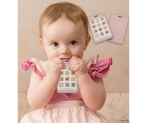 Cell Phone Silicone Teether
