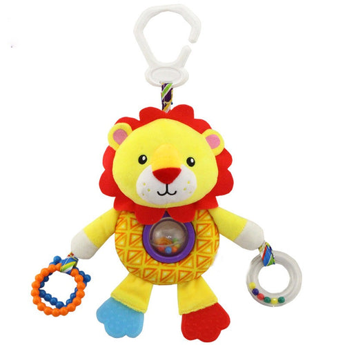 For My Precious Baby Plush Lion Stroller Teether Toy
