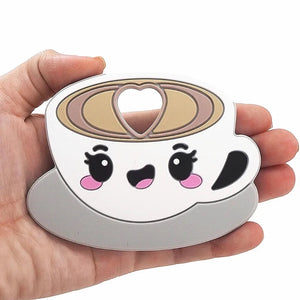 Coffee Silicone Baby Teether