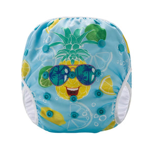 For My Precious Baby Cool Lemon Reusable Swim Diaper