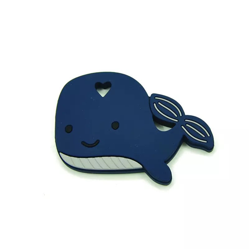 Happy Whale Silicone Teether