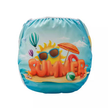Load image into Gallery viewer, For My Precious Baby Summer Fun in the Sun Reusable Swim Diaper