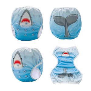 For My Precious Baby Shark Reusable Swim Diaper