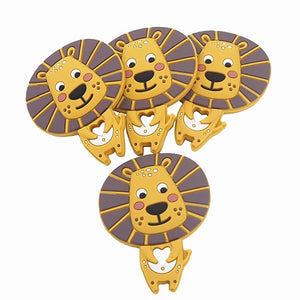 Lion Silicone Teether