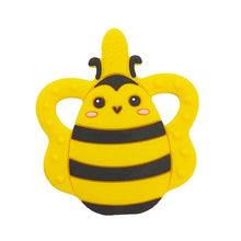 Load image into Gallery viewer, Baby Bee Silicone Toothbrush and Teether