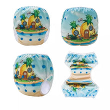 Load image into Gallery viewer, For My Precious Baby Pineapple Island Reusable Swim Diaper
