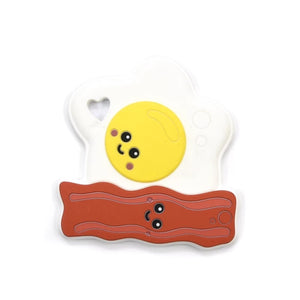 Eggs and Bacon  Silicone Teether
