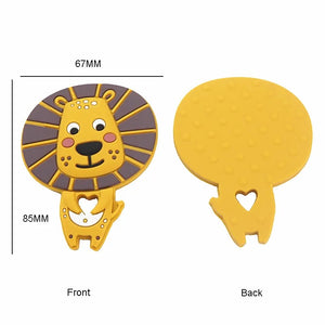 Lion Silicone Teether