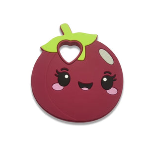Cute Tomato Silicone Baby Teether