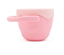 Load image into Gallery viewer, Collapsible Silicone Baby &amp; Toddler Snack Cup With Lid-Pink