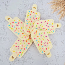 Load image into Gallery viewer, Ice Cream Bar with Sprinkles Silicone Teether
