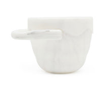 Load image into Gallery viewer, Collapsible Silicone Baby &amp; Toddler Snack Cup With Lid-White Marble