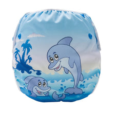 Load image into Gallery viewer, For My Precious Baby Dolphin Reusable Swim Diaper