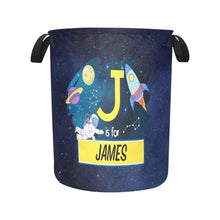 Load image into Gallery viewer, Outer Space Personalized Laundry Hamper
