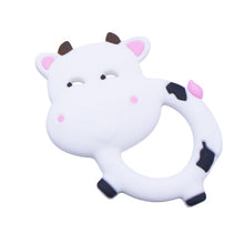 Load image into Gallery viewer, Silicone Cow Teether-White